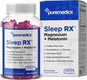 睡眠 Gummy, calm + 睡眠支持, 2 mg Melatonin, L- Theanine, Chamomile, Lemon Balm, Passion Flower, Gentle睡眠援助, 草莓 60 Count