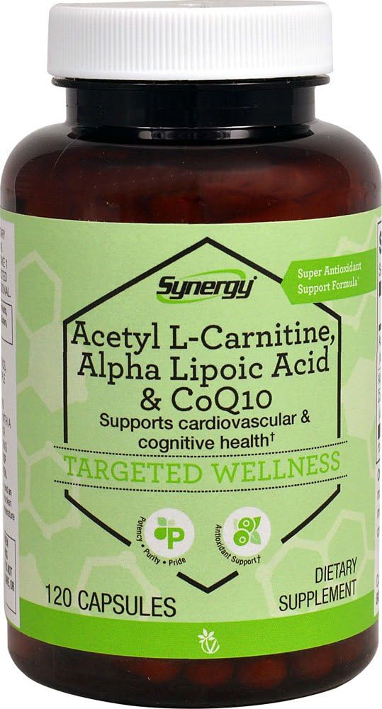 乙酰L-Carnitine、Alpha Lipoic Acid & CoQ10 -- -- 120盖