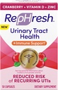 Rephresh Cranberry Urinary Tract 健康加免疫补充剂,与维生素D + 锌混合 - 50 计数