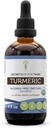 Turmeric USDA 有机丁香无酒精萃取剂, Turmeric (Curcuma Longa) 干根丁香补充剂(4 FL OZ)