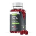 Viteey Prebiotive Fiber Gummys for Adults, 7g - Gut Health & 消化性可溶性纤维补充Gummys - 零糖加成, Vegan, Gluten-free - 90 Counters