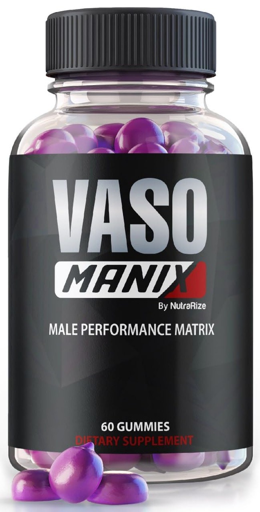 VasoManix Gummys, Vaso Manix Classic Marea Supplements, All Natural Formation for Men, Premium Gummy to Support 性能,信心和总体健康,官方评论(60 Gummys), 官方评论(60 Gummys)
