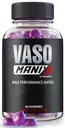 VasoManix Gummys, Vaso Manix Classic Marea Supplements, All Natural Formation for Men, Premium Gummy to Support 性能,信心和总体健康,官方评论(60 Gummys), 官方评论(60 Gummys)