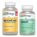 SOLARAY Betaine HCL 配有百事可乐和超级文摘-消化健康包