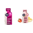 GU 能源 原始运动营养 Gel Tri-Berry 和草莓香蕉 Franavor 8-Count Bundles