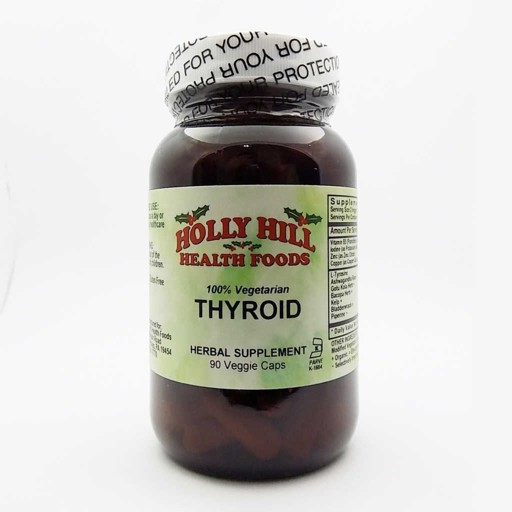 Holly Hill健康食品、甲状腺素、90个蔬菜