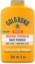 Gold Bond Mediced 原创强体粉, 4 oz., Talc-Free, Anti-Itch, Absorbs & Cools