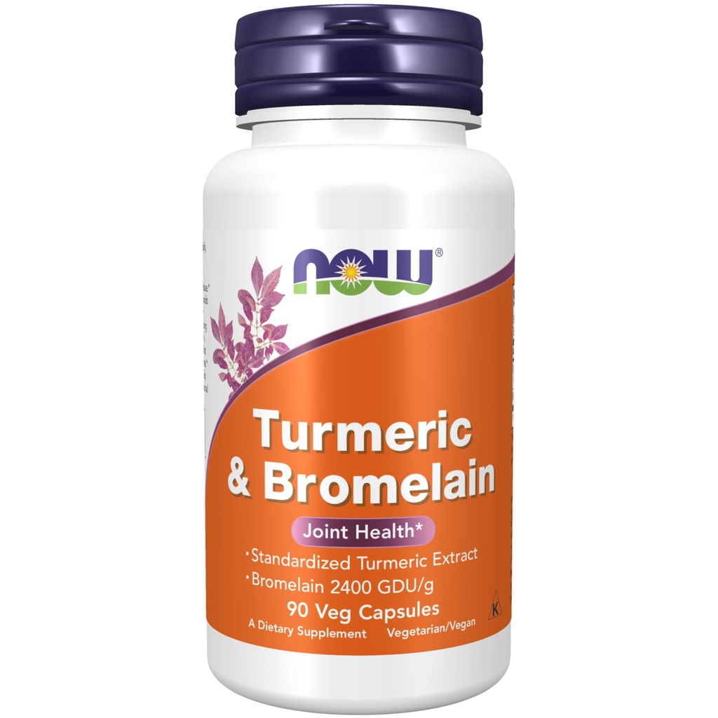 NOW 食品补充品, 和 Bromelain( 标准化的图解), 配有 Bromelain 2400 GDU/g, 90 Veg Capsules