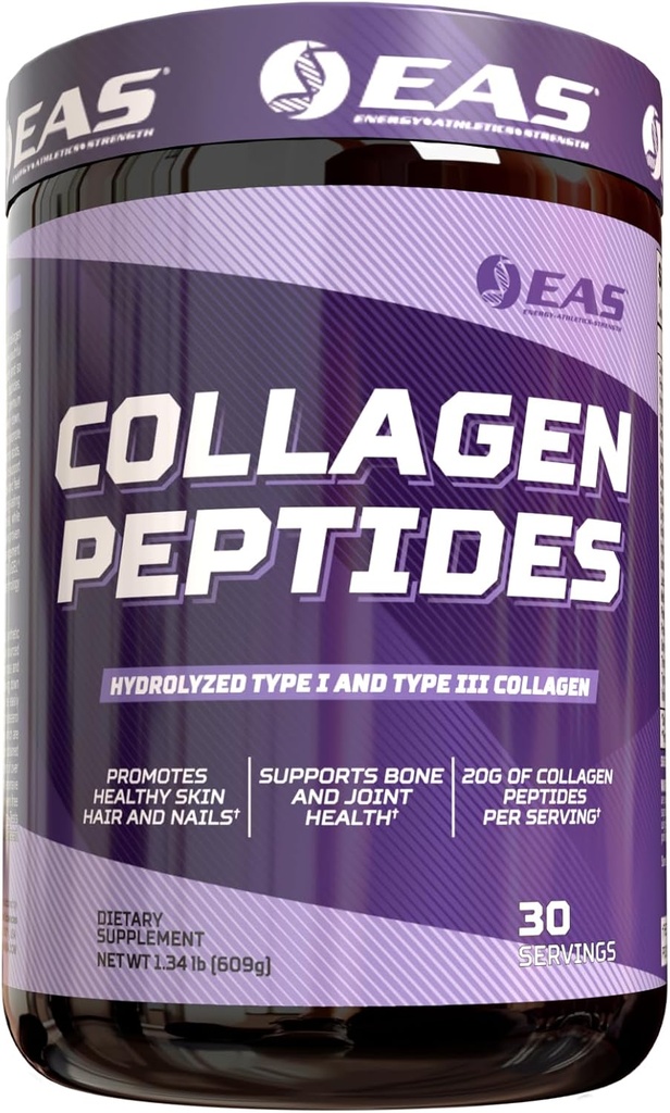 实验和应用科学 Collagen Peptides Powder 用于健康发型、皮肤、骨骼和联合健康 20g Collagen 用于服务 30 种(未受欢迎)