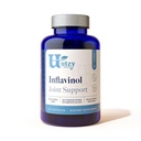 Utzy Naturals Inflavinol 联合支助补编 与Ginger、Devils Claw(带有Harpagosides)、Boswellia serrata(作为Casperome®)、 & Rosemary(作为AquaROX®) + Flavoid Blend → 60 Capsules