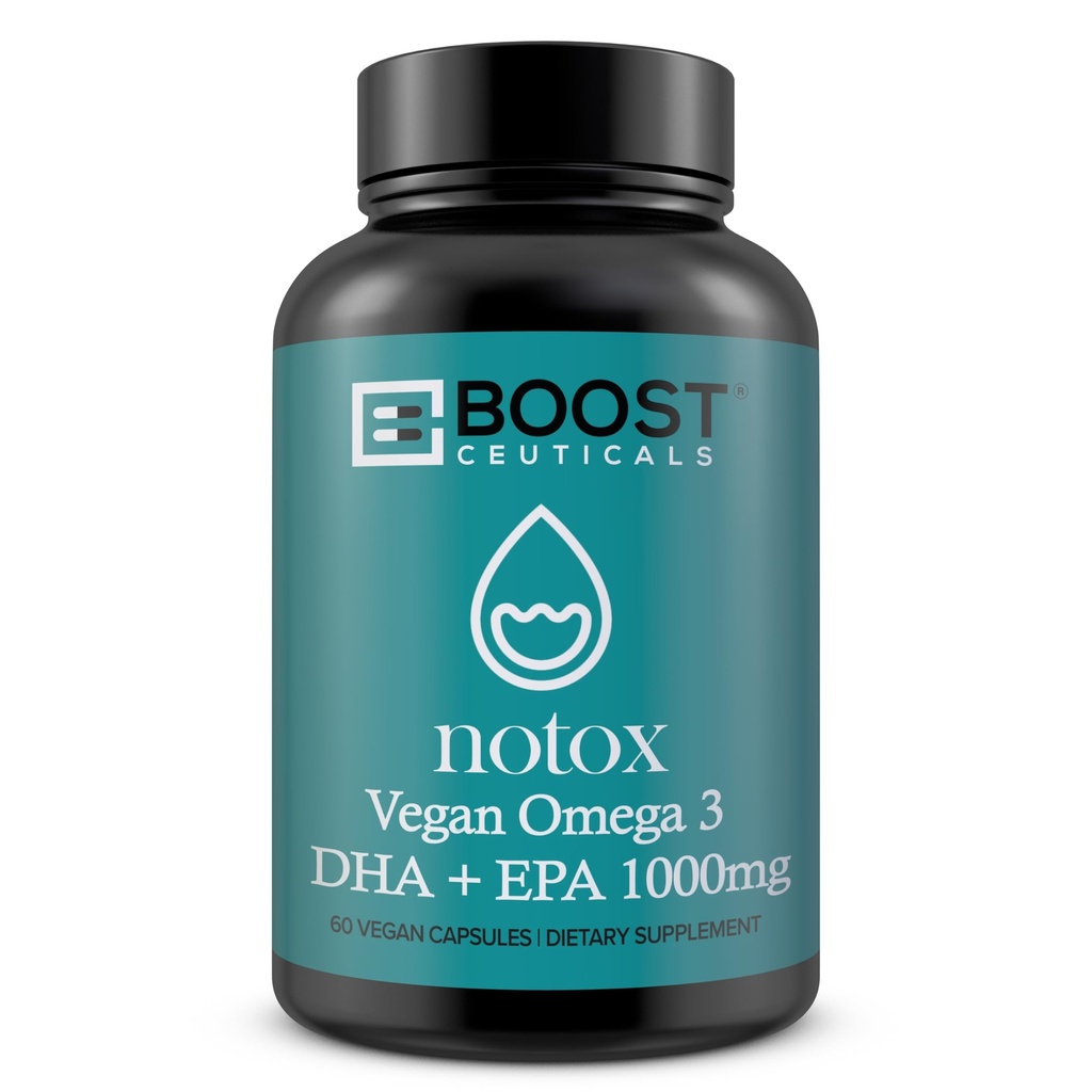 Vegan Omega 3 藻类 DHA 410mg | 无鱼 余味 | 心脑 | Schizochytrium sp DHA EPA 60ct