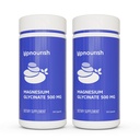 Up Nourish Chelateium Glycinate 500mg Capsules - 高吸收的镁Chelate - 纯镁  calm, Leg Cramps, 肌肉放松 480 Capsules