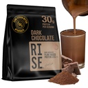 男女植物蛋白粉 — 30g 完整植物蛋白和3g Leucine, Zero Bloat, Gourmet Cocoa, 平滑纹理, 暗巧克力, 15种服务