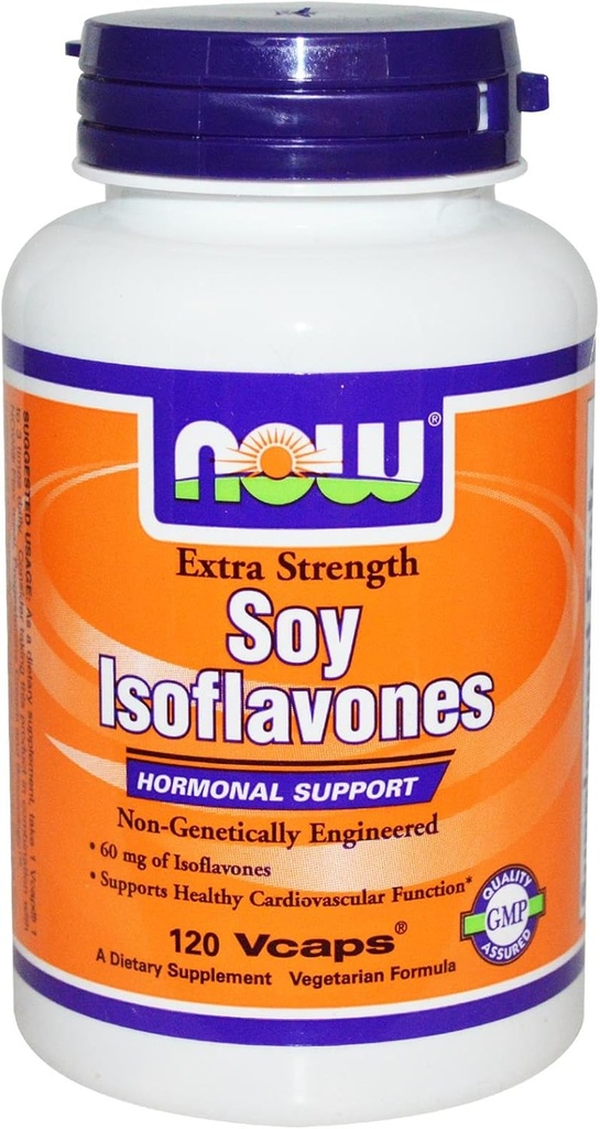 现在食品Isoflavones 120 Vc Soy,120 CT