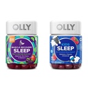 OLLY 肌肉复苏 睡眠 Gummys与塔特樱桃, 40个伯爵和孩子们 睡眠 Gummy with Melatonin, Chamomile, 50个伯爵