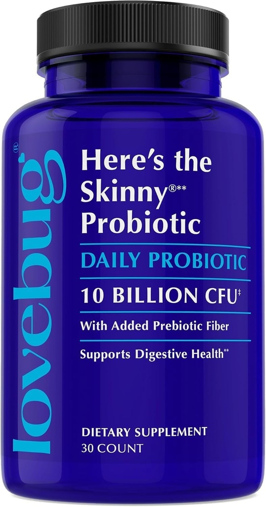 LIVEBUG 妇女饮食健康和免疫支助的先天生药物和补充药物 -- -- 10亿 CMF Probioins Gut 保健、气体、便秘和布洛廷,30厘米