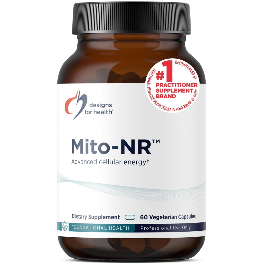 Mito-NR-Nicotinamide Riboside(NAD补编)的保健设计,配有COQ10 + Trans Geranylgeraniol-NR + Mitochondrial细胞健康支助的GG补编(60 Capsules)