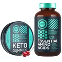 WILD FUEL 基本氨酸补充剂和Keto Candy MCT Oil Keto Gummys 能源、电力和回收桶