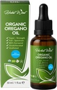 Oregano Oil - 1 Fl Oz (30ml), 80% Carvacrol USDA Oregano Operano Oil Liquid Drops, 集中厂基,非GMO,草药补充剂