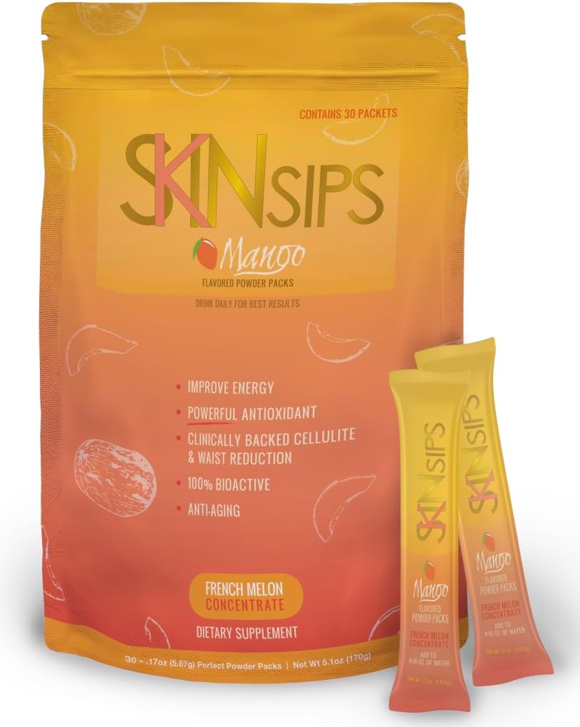 (原始内容存档于2018-09-21). Skin Health & Energy Boost Drink Mix - Sugar Free, SOD B (TM),法国梅隆集中的抗氧化剂,在Go Stick Packs上,芒果,10 Pack