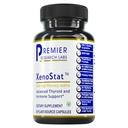 高级研究实验室 XenoStat - 甲状腺功能与荷尔蒙支持 - 与氯氏菌,Hyssop Herb,Milk Tetle & Reishi 蘑菇 - Kosher - Vegan - 90 Plant-Source Capsules