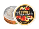 LyvWel Ultra咖啡因邮袋 – 桃甜茶 – 225mg 天然咖啡因与瓜拉纳 – 清洁能源促进焦点与迷你 – 1-Pack (15个邮袋)