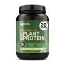 最佳营养金标准 100% 植物基蛋白粉,Gluten Free, Vegan 蛋白用于支持和用氨基酸恢复- Creamy Vanilla, 20 services (Package May Vary)