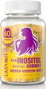 Inositol Gummys配有Myo-Inositol & D-Chiro Inositol,维生素D3,Megnesium Glycnit & Zinc - 理想40:1比例 - 30天供应-99