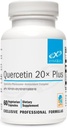 XYMOGEN Quercetin 20x Plus - Quercetin 补充品 - 含有维生素C,N-乙酰-L-Cysteine & Netles的每日综合体 - 用于呼吸支持的公式 - Vegan & Gluten-free (60 Capsules)