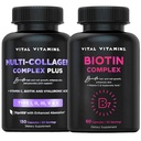 维他命素 多科拉根加药剂 + 生物素复合药剂