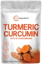 95% Crucuminoids(天然图解和图解补充),100克,富含抗氧化剂用于联合和免疫支持,无转基因生物,Vegan友好型,印度起源