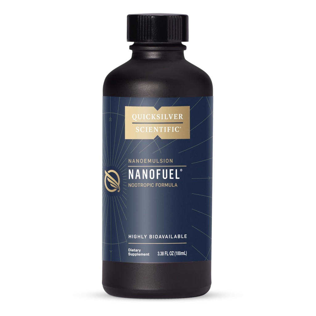 快速银科学 NanoFuel - 能源支持 - 用于支持焦点+生产力的诺热带公式(3.38oz / 100毫升)