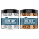 土生元素 Rose HIPS & Bromelain Capsule Bundle(每个200个Capsules),纯和未稀释,无添加剂