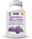 Andrew Lessman Women ' s Wellness 60 Capsules - 自然解放PMS,更年期和Perimenopause症状,与Soy Isoflavones, EGCG, Cranberry, Broccoli and More. 容易燕子笼盖