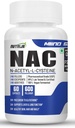 N-乙酰CYSTEINE(NAC)(600 MG) - 60个卡普尔