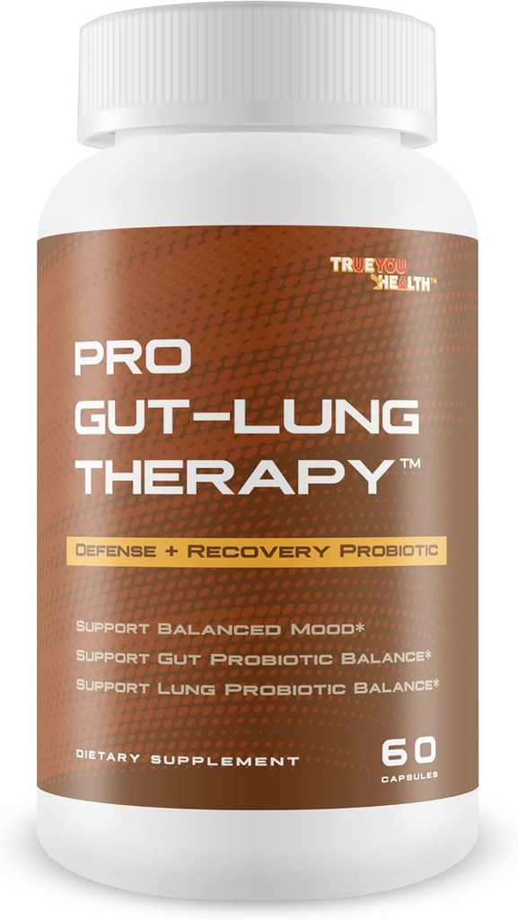 Pro Gut-Lung 治疗 - 抗生素的Mood支持 - 防御+恢复 抗生素 - 支持平衡的Mood - 支持Gut 抗生素平衡 - 支持肺脏抗生素平衡 - 总体健康支持