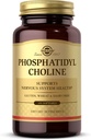 Solgar Phosphatidylcholine, 100 Softgels - 促进健康认知功能 - 从Lecithin衍生出来的 - 包含神经递质乙酰胆碱的胆碱 - Gluten Free, Dairy Free - 50 services