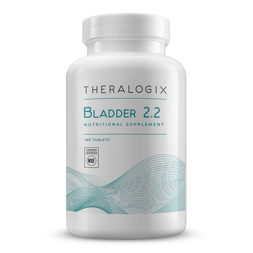 Theralogix Bladder 2.2 多维特敏和多米内尔补充剂 - 90天供应 - Bladder 支持男女补充剂 - 维生素 A, C, D, E, Zinc & More - NSF认证 - 180片