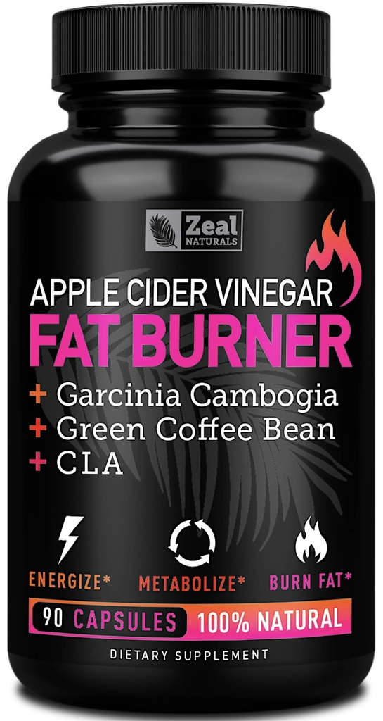 Apple Cider Vinegar Wight Management Pills for Women - Garcinia Cambogia + w. CLA & Green Coffee Bean Green Tea(英语:CLA & Green Coffee Bean Green Tea) 苹果苹果葡萄酒 葡萄酒 女性重量管理药剂 - 加西亚·坎博吉亚 + W.