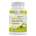 Keto MCT 含C8 & C10的油盖 -- -- 男女快速行动Ketosis脑和身体燃料 -- -- 所有天然、非GMO,美国制造(1-月供应)