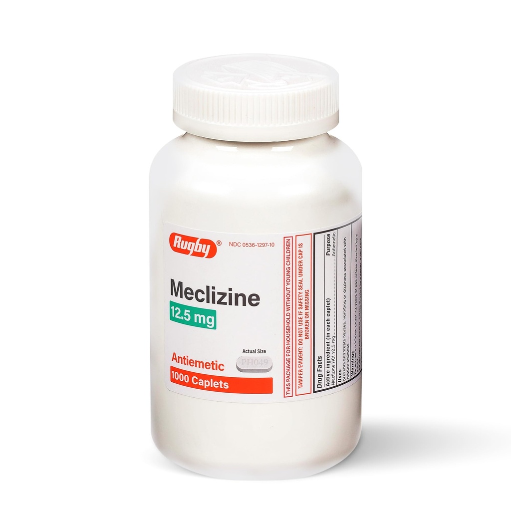 Rugby Meclizine 12.5 mg 与运动疾病有关的症状的抗肿瘤小卡片 -- -- 旅行和游轮基本材料,1000小卡片