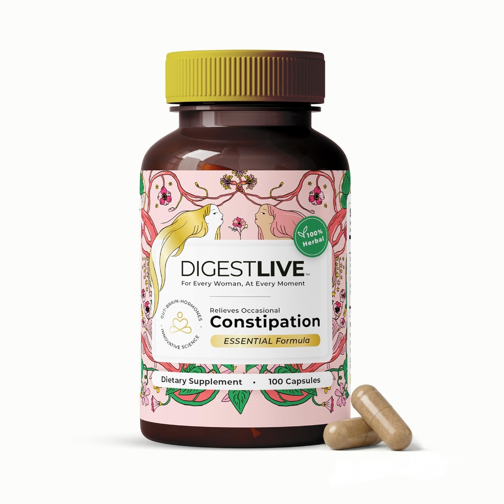 laxative,妇女便秘救济 -- -- 工具软化器 -- -- 100%天然 -- -- 100盖 -- -- 女性科隆清洁剂、排毒 -- -- 气体和布洛丁救济 -- -- Vegan、Gluten和GMO自由