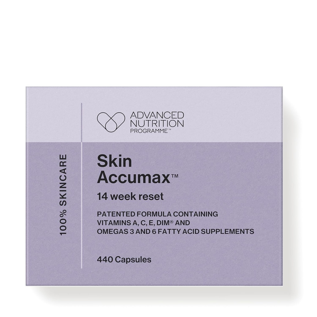 Jane iredale Skin Accumax 营养补充Capsules 改善Acne和促进健康皮肤含有维生素A、C和E Vegan & Gluten-Free
