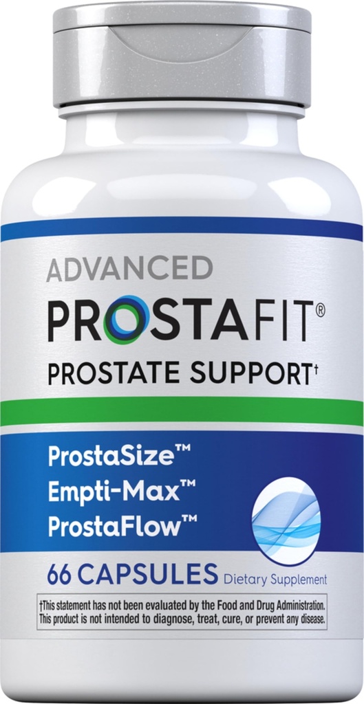 Pipping Rock ProstaFit 高级前列腺支持* * * * * * 与Saw Palmetto, Pumkin种子, Zinc, Plus Stinging Nettle 提取 * * * 66 Capsules * * * * * 实验室试验