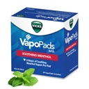 Vicks VapoPads 原始 Menthol Scent - Vapor pades Refill for Vicks 湿润剂和蒸气吸气器,摄入和咳嗽救济的 Scent pads, 20-Pack, 盒色 May Vary