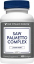 Saw Palmetto Complex 160mg - 前列腺健康的补充, 方便燕子软胶(100 Softgels) 由维生素商店(The Vitamin Shoppe)制作
