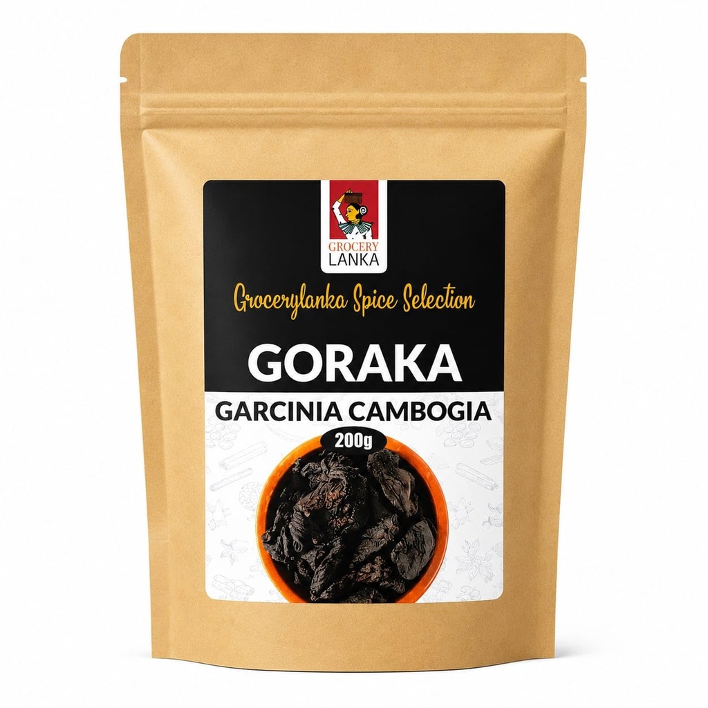 Goraka 200g(7oz),Dried Garcinia Cambogia, 天然食物喷洒剂 | Malabar Tamarind | Kudampuli