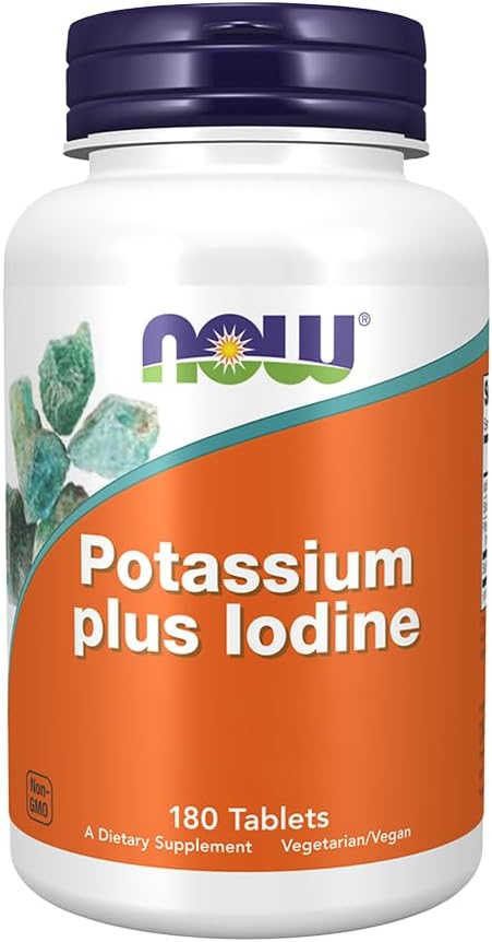 现在FOODS 钾加碘180标签,180 CT
