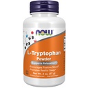 现在食品补充品,L-Tryptophan粉,Free-Form,支持放松*,氨基酸,2-Ounce