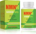 NMNH 500mg(二氢亚硝基胺单核苷酸),NMN 与NR,TMG,Resveratrol,COQ10,NAD 补充,能源,Boost NAD+的替代品 等级, 60个卡普勒
